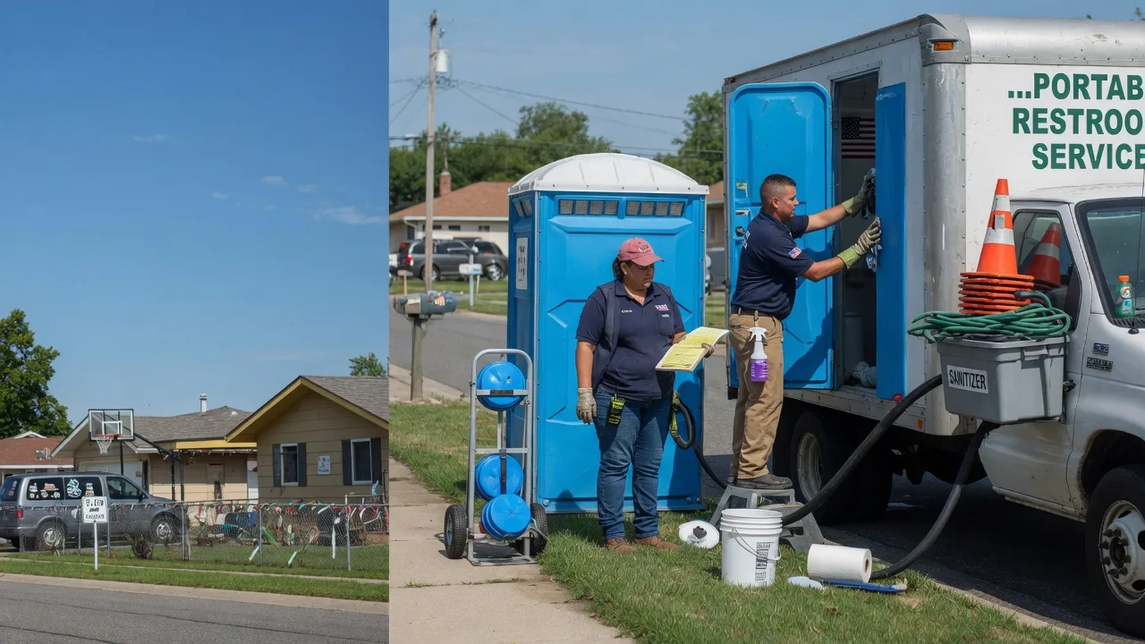 Portable Toilet Rental in Prairie City, IL near me